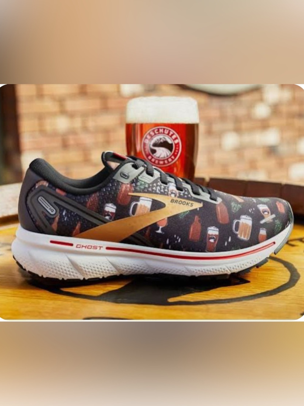 Brooks Ghost 14 Deschutes Brewery Run Hoppy Women’s Size 10